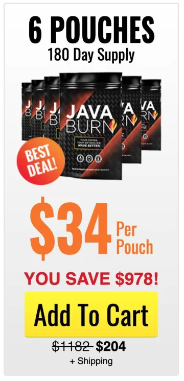 Java Burn - 6 Bottle Pack